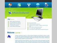 Screenshot representing the Software-Development.ca website project